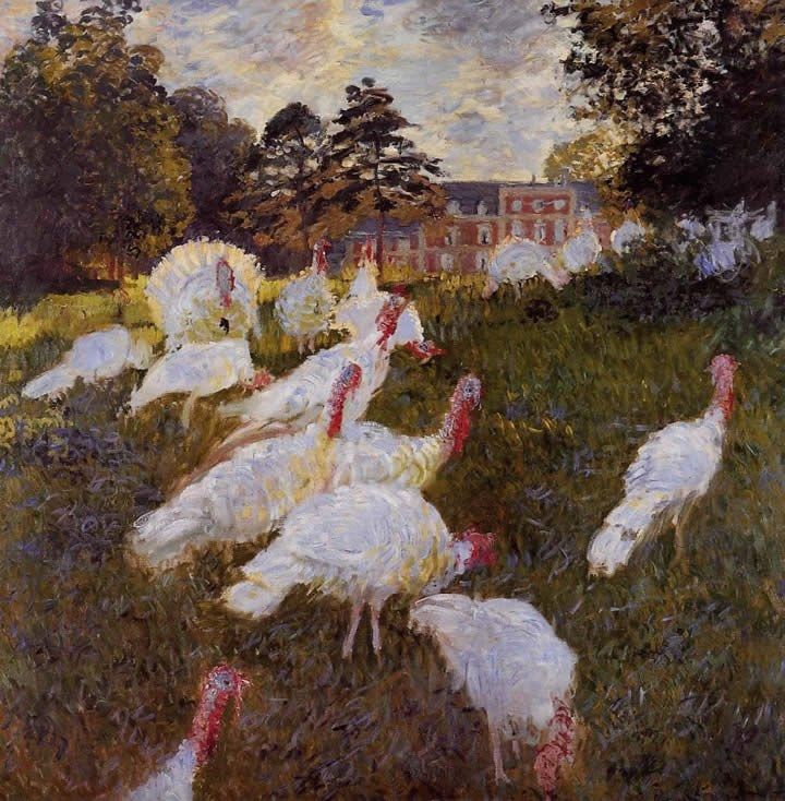 Claude Monet Turkeys